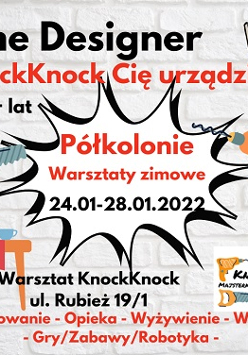 plakat warsztatów Home Designer