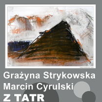 Plakat z jedną z prac z wystawy.