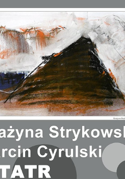 Plakat z jedną z prac z wystawy.