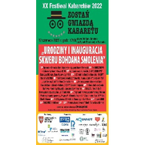 "XX Festiwal Kabaretów 2022. Zostań gwiazdą kabaretu".