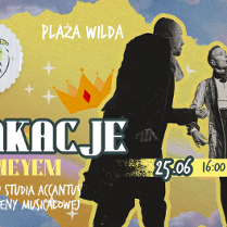 Aktorzy przebrani za postacie z bajek Disneya śpiewają piosenki z nich. Postacie są czarno-białe na koloroeym tle - zółto, niebieskim - przypominającym chmury.