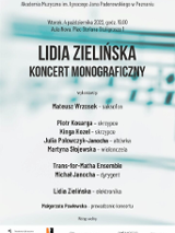 Plakat promujący wydarzenie. Z informacjami zawartymi w opisie.