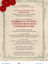 Plakat promujący wydarzenie.