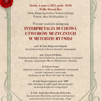 Plakat promujący wydarzenie.