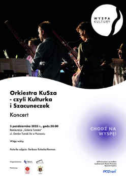 Dwóch muzyków z instrumentami dętymi