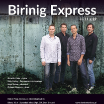 Baner promujący wydarzenie. Nazwa wydarzenia i zdjęcie artystów.