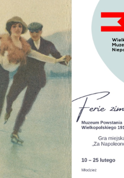 "Pocztówka: zimowa rekreacja" ze zbiorów Wielkopolskiego Muzeum Niepodległości w Poznaniu, lata 20 XX wieku, Mediolan