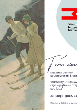 "Pocztówka: zimowa rekreacja" ze zbiorów Wielkopolskiego Muzeum Niepodległości w Poznaniu, lata 20 XX wieku, Mediolan