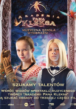Dwójka bohaterów na tle Akademii