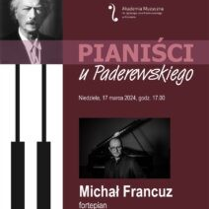 w lewym gornym rogu zdjęcie Paderewskiego a po środku zdjęcie Michała Francuza