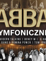 Napis ABBA i INNI Symfonicznie oraz zespół