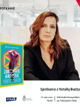 zdjecie autorki i okładki książki