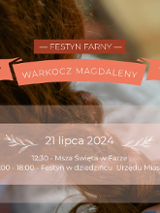 Baner promujący wydarzenie. Nazwa wydarzenia i data.