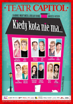 Baner promujący wydarzenie. Nazwa wydarzenia i zdjęcie artystów.