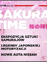 Na różowym tle białe i czarne napisy informujące o wydarzeniu.