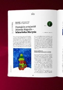 Plakat przedstawia informacje o nadchodzącej kolejnej adwobajce. Na plakaci znajduje się otwarta książka.