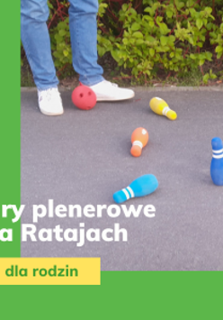 Na plakacie znajdują się informacje nazwie i dacie wydarzenia ora zdjęcie przedstawiające kręgle.