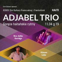 plakat Koncertu Adjabel Trio