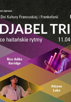 plakat Koncertu Adjabel Trio