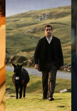 Od lewej; dzieczynka przytulająca sie do ojca, Pan na spacerze z osiołkiem, zdjęcie portretowe mężczyzny.