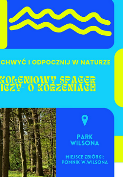 Zdjęcie ławki w parku, otoczonej wodą, ścieżką i drzewami. Wokół kolorowe napisy. Szczegóły na temat wydarzenia zawarte w treści artykułu.
