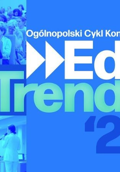 Plakat w kolorze niebieskim