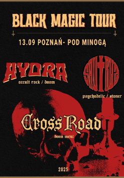 Czerwone napisy na czarnym tle. Szczegóły dotyczące wydarzenia w treści artykułu.