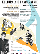 Biało-czarne zdjęcia gołębi, ludzi. Rysunek klasztoru. W tle kolorowa mapa Poznania. Szczegółowe informacje dotyczące wydarzenia w treści artykułu.