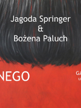 Tło plakatu to malarska ilustracja przedstawiająca czarne, prosto ścięte włosy na czerwonym tle, przypominające głowę odwróconą tyłem. Na froncie znajdują się napisy. Szczegóły na temat wydarzenia zawarte w treści artykułu.