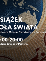 W tle znajduje się mapa świata. W prawym dolnym rogu widać rysunkiem postaci dziecka. Na froncie grafiki szczegółowe informacje o wydarzeniu zawarte w treści artykułu.
