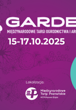 Po lewej stronie widać artystyczne ujęcie kobiety z elementami roślin, jej głowę zdobią kwiaty i warzywa, a ubranie tworzą trawy i mech. Tło jest fioletowe z delikatnymi motywami roślinnymi. W centrum i z prawej strony znajdują się napisy, szczegółowe informacje na temat wydarzenia zawarte w treści artykułu oraz kolorowe koła. W dolnej części na środku logo Międzynarodowych Targów Poznańskich.