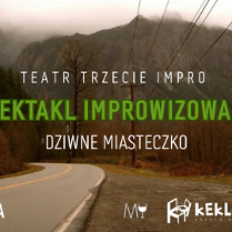 Zamglone zdjęcie krajobrazu górsko-leśnego i drogi. Na froncie białe i niebieskie napisy, będące informacjami o wydarzeniu, które są zawarte w treści artykułu.