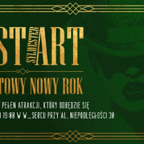 Zielono-złoty plakat. Po prawej stronie stylizowany portret kobiety w kapeluszu, całość obramowana geometryczną ramką. Widoczne złote i białe napisy, będące szczegółami na temat wydarzenia, które są zawarte w treści artykułu.