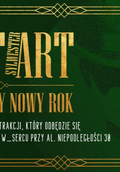 Zielono-złoty plakat. Po prawej stronie stylizowany portret kobiety w kapeluszu, całość obramowana geometryczną ramką. Widoczne złote i białe napisy, będące szczegółami na temat wydarzenia, które są zawarte w treści artykułu.