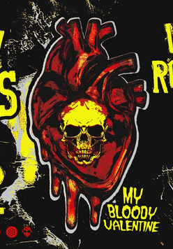 Plakat o grunge'owej stylistyce w kolorach czarnym, żółtym i czerwonym. Centralnym elementem jest anatomiczne, krwistoczerwone serce, w którego środek wkomponowano żółtą ludzką czaszkę. Tło jest ciemne, z teksturą przypominającą zdarty papier i licznymi przetarciami, Wokół żółte napisy, które są szczegółami wydarzenia. Na samym dole widoczne czerwone loga organizatorów i partnerów wydarzenia.