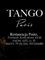 Plakat z czarnym tłem. Po lewej stronie widać mężczyznę grającego na akordeonie, a po prawej mężczyznę grającego na gitarze klasycznej. Obaj artyści mają na głowach profesjonalne słuchawki. Pomiędzy nimi widoczne są szczegóły na temat wydarzenia zawarte w treści artykułu.