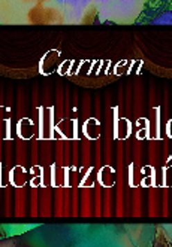 W centralnej części znajduje się ilustracja przedstawiająca klasyczną, bordową kurtynę teatralną ze złotymi zdobieniami u góry. Na tle kurtyny widnieją białe napisy. Jest to tytł wydarzenia zawarty w treści artykułu. Tło za kurtyną jest wielobarwne i abstrakcyjne, utrzymane w nasyconych odcieniach zieleni, różu i fioletu, co nawiązuje do stylistyki festiwalu "Granice Natury - Granice Kultury".