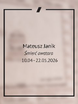 Plakat w minimalistycznym stylu. Na jasnym, beżowym tle z delikatną teksturą (przypominającą rozmyte zdjęcie) widnieją czarne napisy. Są to szczegóły wydarzenia zawarte w treści artykułu.