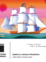 Plakat wydarzenia przedstawiający ilustrację Marianny Oklejak