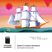 Plakat wydarzenia przedstawiający ilustrację Marianny Oklejak