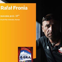 plakat z Rafałem Fronią