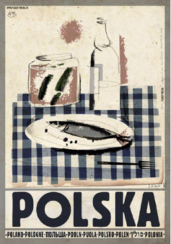 plakat z serii "Polska"
