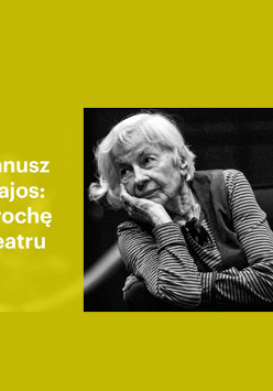 plakat ze zdjęciem Danuty Szaflarskiej