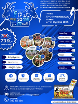 Plakat półkolonii "Ferie 2025" w Poznaniu dla dzieci 6-13 lat (20-24 i 27-31 stycznia). Atrakcje: laser tag, jump arena, alpaki, seanse kinowe i więcej. Cena: 739 zł/turnus. Lokalizacja: SP nr 9, ul. Łukaszewicza 9/13