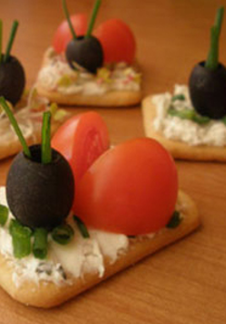 pomidorowo-krakersowe biedronki