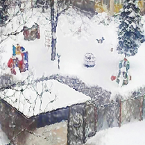 Na miniaturze jedna z prac artystki.