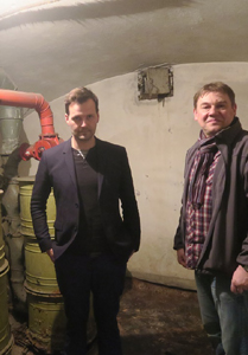 Przemysław Maćkowiak (z prawej) i Aleksander Przybylski. Zbiory © Przemysława Maćkowiaka.