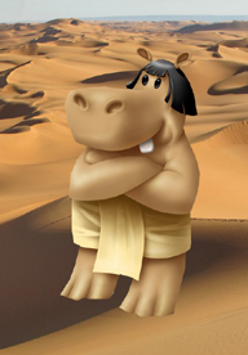 pustynia - kadr z filmu animowanego