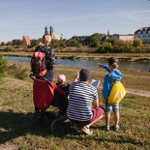 rodzina na szlaku, fot. Ł. Gdak