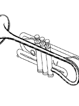 Rysunek trąbki.